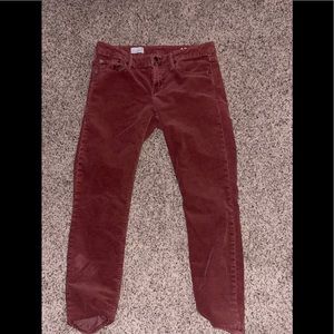 SIZE 29 GAP CORDUROY PANTS